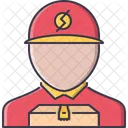 Courier boy  Icon