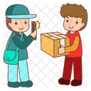 Courier Delivery Package Icon