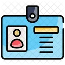Courier id badge  Icon