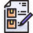 List Delivery List Courier List Icon