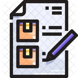 Courier list  Icon