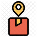 Courier Location Courier Address Icon