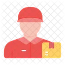 Courier Man  Icon