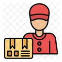 Delivery Man Delivery Boy Courier Boy Icon
