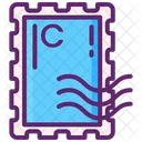 Courier Stamp  Icon