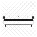 Couro de sofá vintage  Icon