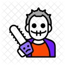 Leatherface Motosserra Mascara Icon