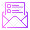 E Mail Satisfaction Client Commentaires Icône