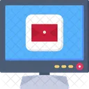 E Mail E Mail TV Message Smart TV Icône