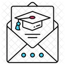Courrier Electronique Internet Education Icône