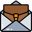 Courrier électronique professionnel  Icône