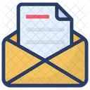 Courrier Ouvert E Mail Enveloppe Icon