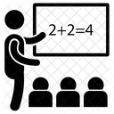 Classe De Mathematiques Salle De Classe Salle De Classe Icône