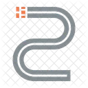 Course Piste Circuit Icône