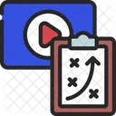 Course Plan Planning Icon