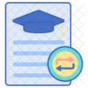 Course Transfer Exchange Sharing Icon