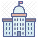 Courthouse Government Building Icon