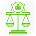 Marijuana Cannabis Law Icon