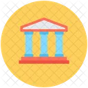 Court Building Bank Icon