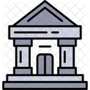 Court Authority Bank Icon