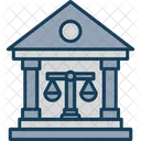 Court Courthouse Justice Icon