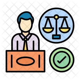 Court Appearance  Icon