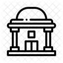 Court Building Law Government Icon