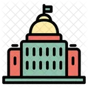 Court Building Court Courthouse Icon