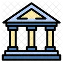 Court Building Court Courthouse Icon