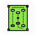 Court Croquet Game Icono