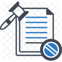 Court Decision Legal Process Agree Icon