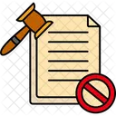 Court Decision Legal Process Agree Icon