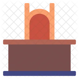 Court Desk  Icon