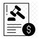 Court Fees  Icon