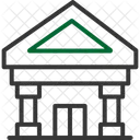 Courthouse Legalbuilding Judicialfacility Icon