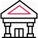 Courthouse Legalbuilding Judicialfacility Icon