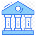Court House Legal Building Contract Icon