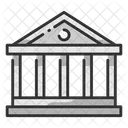 Court Building Law Icon