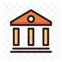 Court Government Building Police Station Icon