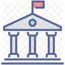 Courthouse Building Judicial Icon