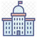 Courthouse Government Building Icon