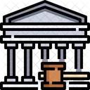 Court Building Law Icon