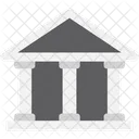 Court Building Bank Icon
