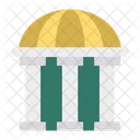 Court Bank Building Icon