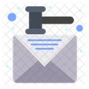 Court Mail Law Mail Email Icon