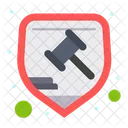 Court Security Law Security Court Icon