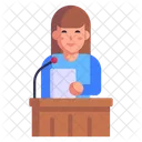 Court Speech  Icon
