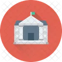 Bank Building Courthouse Icon