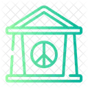 Courthouse Pacifism Hippie Icon
