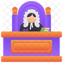 Courthouse Courtroom Justice Icon